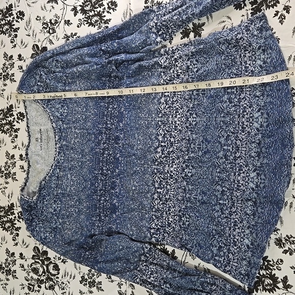 Liz Claiborne long sleeves top (L) A96 - Picture 6 of 9